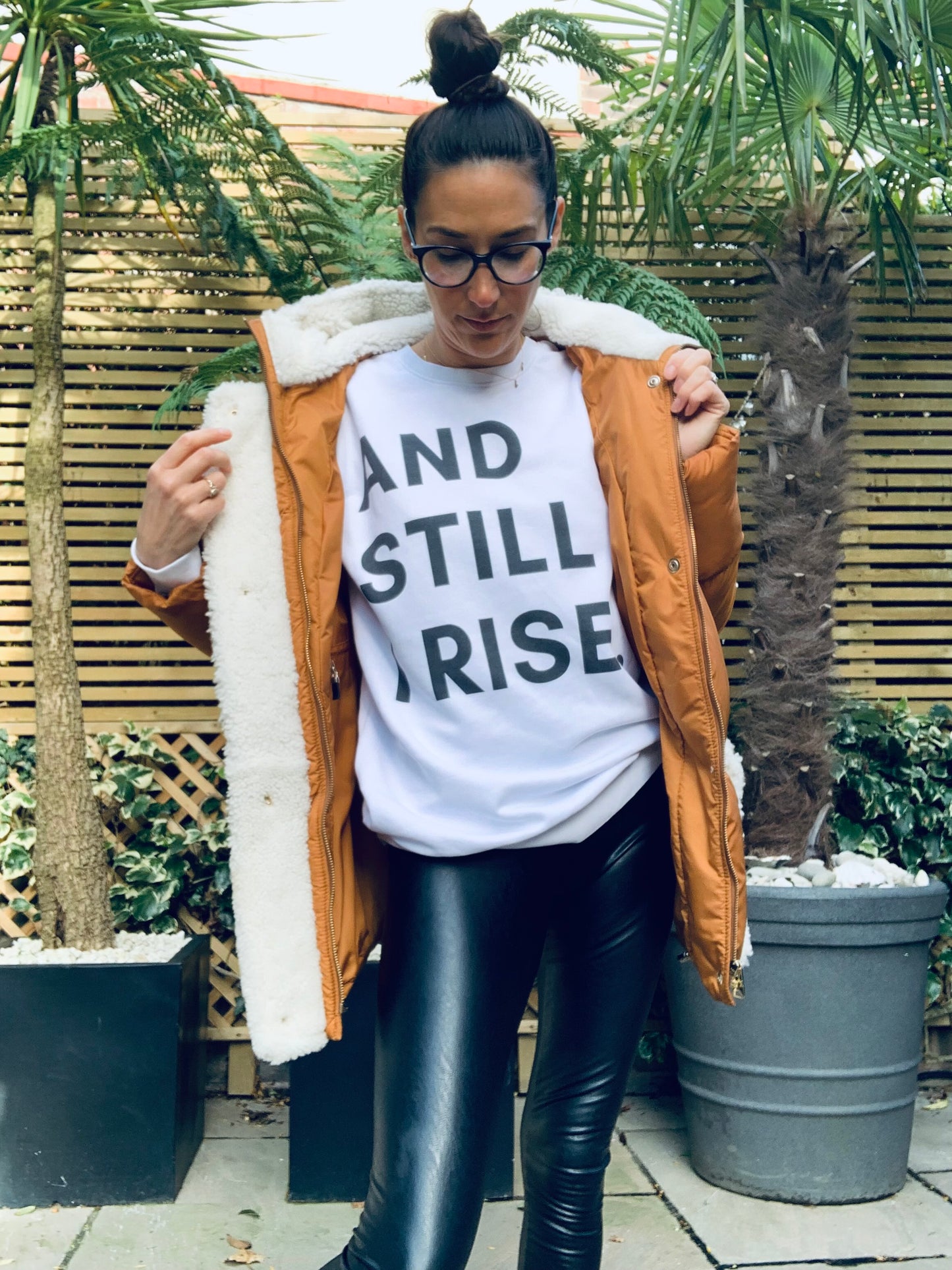 RISE. Organic Sweatshirt - White