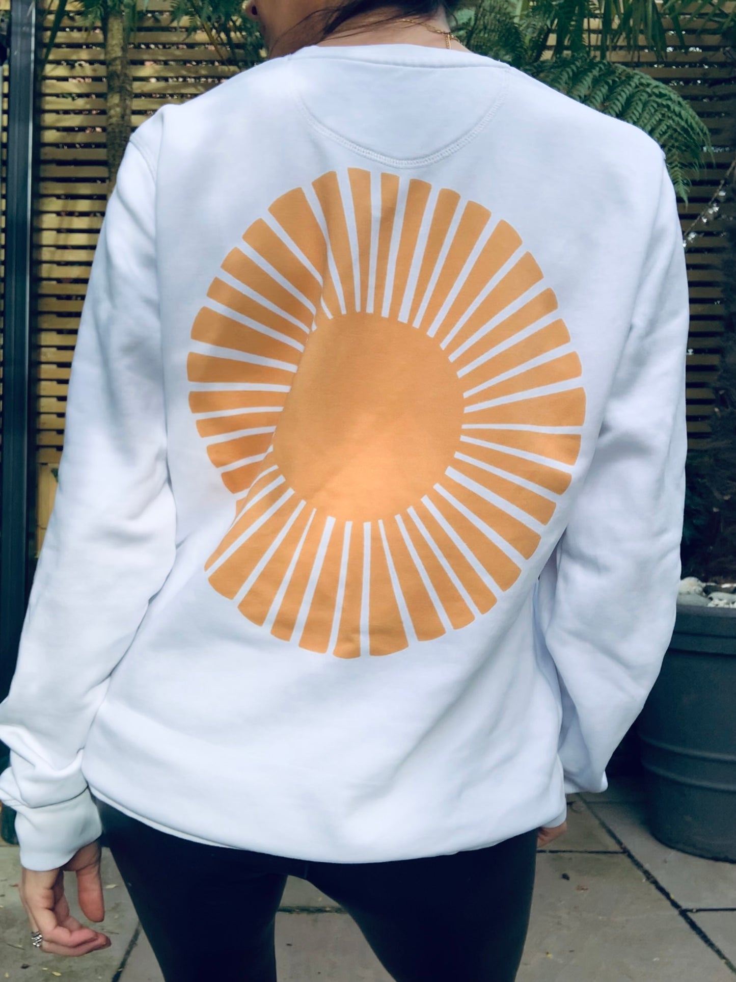 RISE. Organic Sweatshirt - White